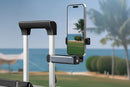 Suporte de Telemóvel Dobrável 360º em Alumínio – Compacto, Ajustável e Ultra Prático