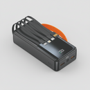 Powerbank carga rápida + 4 cabos